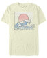 ფოტო #1 პროდუქტის Men's Beach Waves Short Sleeves T-shirt