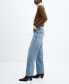 Фото #3 товара Women's Forward Seams Straight Jeans
