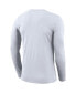 ფოტო #3 პროდუქტის Men's White Michigan State Spartans Basketball Icon Legend Performance Long Sleeve T-shirt