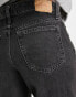 Weekday Ample low rise baggy jeans in black