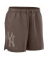 Men's Light Brown New York Yankees Statement Shorts