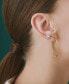 ფოტო #5 პროდუქტის Polished Tube Small Hoop Earrings in Gold Vermeil, Created for Macy's