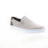 English Laundry Reid EL2497S Mens Gray Leather Lifestyle Sneakers Shoes