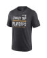 Men's Heather Charcoal Vegas Golden Knights 2024 Stanley Cup Playoffs Crossbar Tri-Blend T-Shirt
