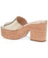 Фото #3 товара Women's Ibiza Slip-On Platform Wedge Sandals