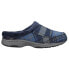 Фото #1 товара Easy Spirit Travel Clogs Womens Blue Flats Casual E-TFURR2-DBL03