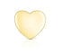 Фото #2 товара Gold heart piercing earrings Basics 211513030