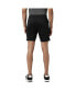 Men's Carbon Black Basic Active wear Short