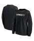 Фото #1 товара Women's Black Merchandise End Credits Fleece Pullover Sweatshirt