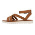 Фото #3 товара TOMS Rory Flat Womens Brown Casual Sandals 10020811T-200