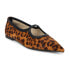 Matisse Fleur Leopard Mary Jane Womens Brown Flats Casual FLEUR-950