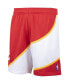 Фото #3 товара Men's Red Atlanta Hawks Hardwood Classics Swingman Shorts