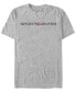 Фото #1 товара Men's Sports Center Short Sleeve Crew T-shirt