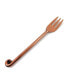 Фото #2 товара Treble Note Appetizer Copper Finish Forks - Set of 6