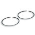 MALOSSI 55.4x1.5mm Motocarro Ape 50 Piston Ring Серебристый - фото #1