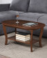 Фото #4 товара 36" Medium-Density Fiberboard American Heritage Oval Coffee Table