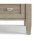 Фото #6 товара Warm Shaker Solid Wood Narrow Side Table