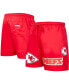 ფოტო #2 პროდუქტის Men's Red Kansas City Chiefs Woven Shorts