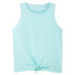 TOM TAILOR Cropped Knotted sleeveless T-shirt