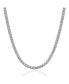 ფოტო #1 პროდუქტის 5A Cubic Zirconia Minimalist Tennis Necklace Silver