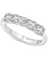 ფოტო #1 პროდუქტის Diamond Five Stone Band (1 ct. t.w.) in 14k White Gold