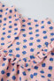 Фото #3 товара Платье из жаккардовой ткани с принтом ZARA