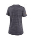 ფოტო #3 პროდუქტის Women's Charcoal Pittsburgh Steelers Velocity Performance T-Shirt