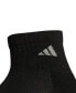 Фото #11 товара Men's Cushioned Quarter Extended Size Socks, 6-Pack