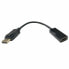 Фото #1 товара Адаптер DisplayPort на HDMI 3GO ADPHDMI Чёрный 15 см Разъемы и переходники
