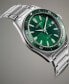 ფოტო #3 პროდუქტის Eco-Drive Men's Brycen Stainless Steel Bracelet Watch 43mm