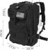 Фото #15 товара Plecak turystyczny Iso Trade Survival XL 38 l Czarny