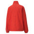 Фото #2 товара Puma Vogue X Woven Striped FullZip Jacket Womens Red Casual Athletic Outerwear 5