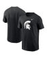 ფოტო #1 პროდუქტის Men's Michigan State Spartans Primetime Evergreen Logo T-Shirt