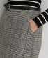 ფოტო #4 პროდუქტის Women's Glen Plaid Mini Pencil Skirt