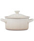 Фото #5 товара Stoneware 8 oz. Flower Mini Cocotte with Lid