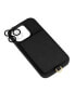Фото #2 товара Women's Black Saffiano Leather iPhone 15 Pro Max Case
