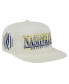 Фото #1 товара Men's White Nashville SC Throwback Corduroy Golfer Adjustable Hat