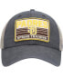 Фото #3 товара Men's Charcoal, Tan San Diego Padres Four Stroke Clean Up Trucker Snapback Hat