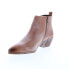 Фото #4 товара Roan by Bed Stu Aggie F858024 Womens Brown Leather Zipper Casual Dress Boots