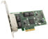 Фото #1 товара BROADCOM BCM5719-4P - Internal - Wired - PCI Express - Ethernet - 1000 Mbit/s