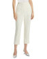 Theory High-Waist Slim Crop Pant Women's White 4