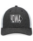Фото #4 товара Men's Charcoal, White Iowa Hawkeyes Townhall Trucker Snapback Hat
