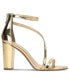 ფოტო #4 პროდუქტის Sloyan Strappy High Heel Block Dress Sandals