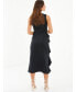 Фото #2 товара Платье с завышенной талией QUIZ Women's Frill Detail