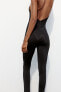 Polyamide halter neck jumpsuit