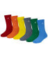 ფოტო #10 პროდუქტის Big Boys 6-Pack Everyday Essentials Crew Socks