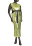 Фото #1 товара Plus Size Sleeveless Sequin Column Cutout Dress