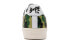 Фото #6 товара A BATHING APE x adidas originals Superstar Green Camo 防滑减震 低帮 板鞋 男女同款 白绿 / Кроссовки Adidas originals Superstar GZ8981