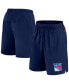 ფოტო #1 პროდუქტის Men's Navy New York Rangers Authentic Pro Tech Shorts