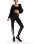 Фото #1 товара adidas Training Hyperglam leggings in black